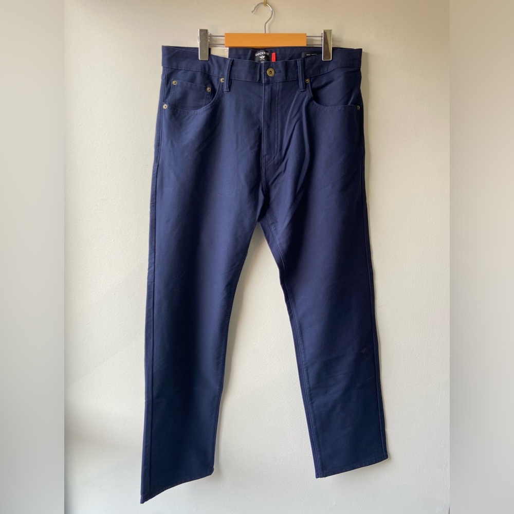 Dockers navy blue jeans NWT